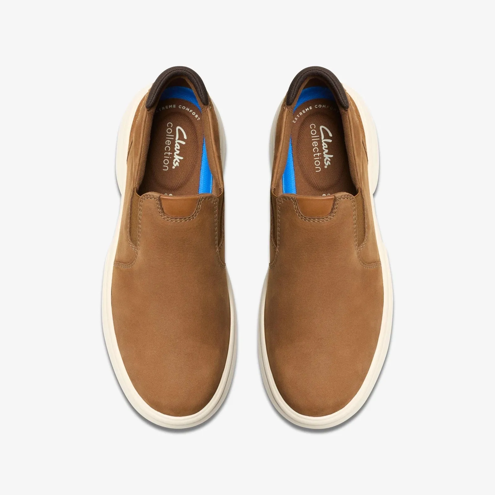 Clarks Men's Bradley Ease Brown Nubuck 26182218