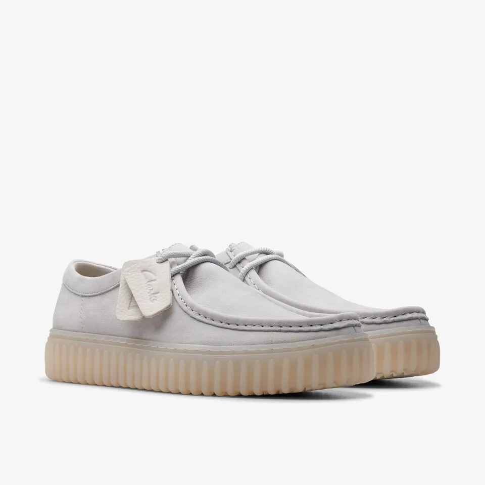 Clarks Men's Torhill Lo Navy | White Leather