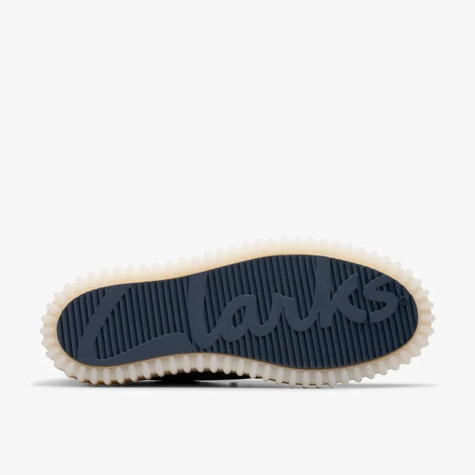 Clarks Men's Torhill Lo Navy | White Leather