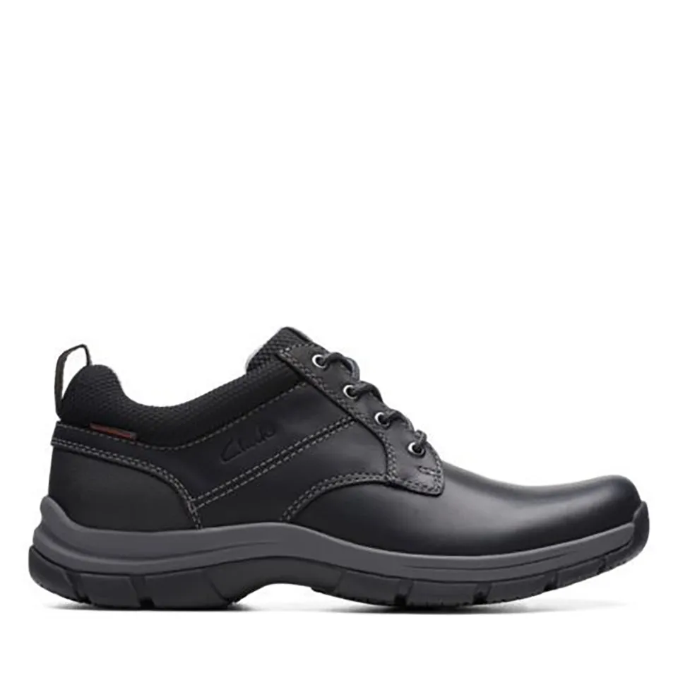 Clarks Men's Walpath Low Black | Brown Leather