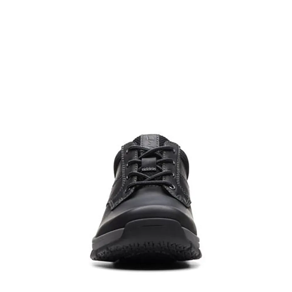 Clarks Men's Walpath Low Black | Brown Leather