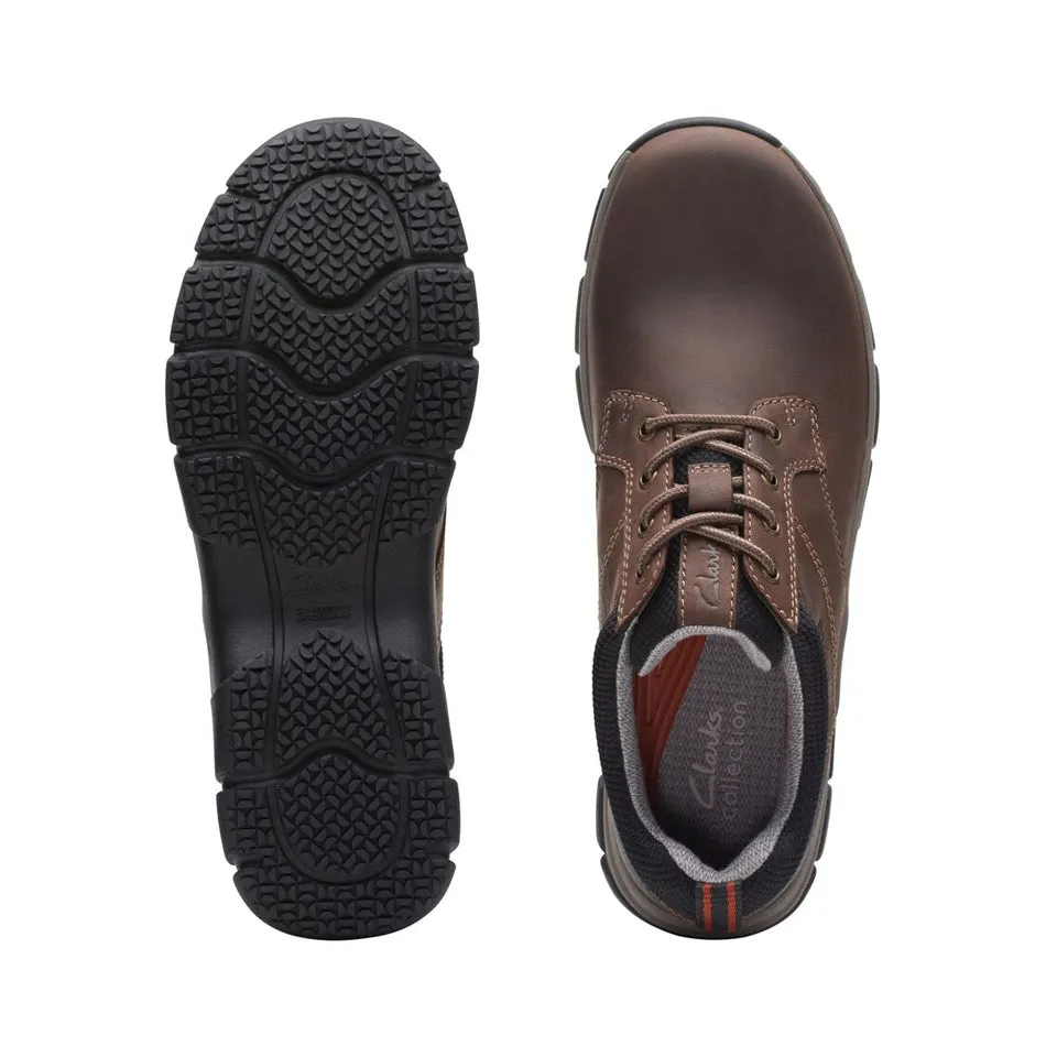Clarks Men's Walpath Low Black | Brown Leather