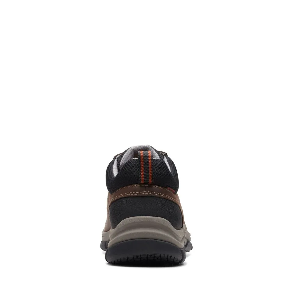 Clarks Men's Walpath Low Black | Brown Leather