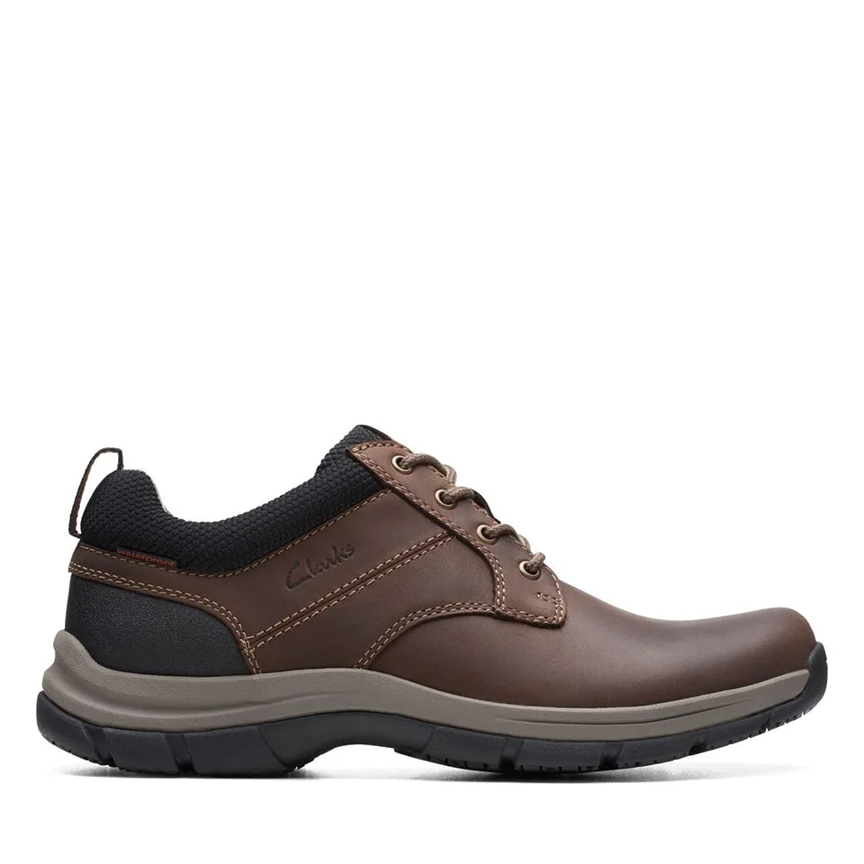 Clarks Men's Walpath Low Black | Brown Leather