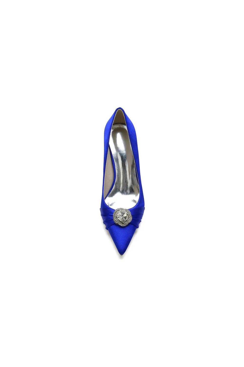 Cocktail Pointed Toe Crystal High Heels