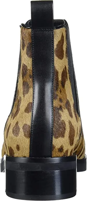 Cole Haan Women's Mara Grand Chls Boot Ankle, Ocelot Black Lthr, 6.5