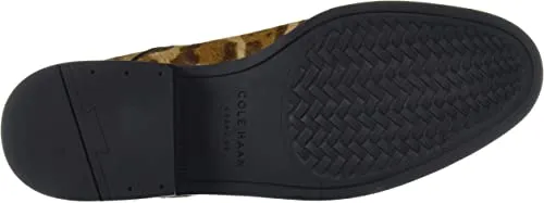 Cole Haan Women's Mara Grand Chls Boot Ankle, Ocelot Black Lthr, 6.5