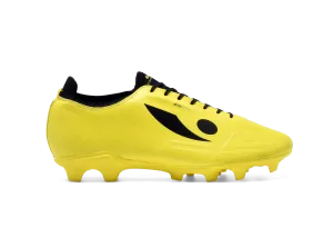 Concave Halo V2 Firm Ground Junior's Football Boots - Yellow/Black
