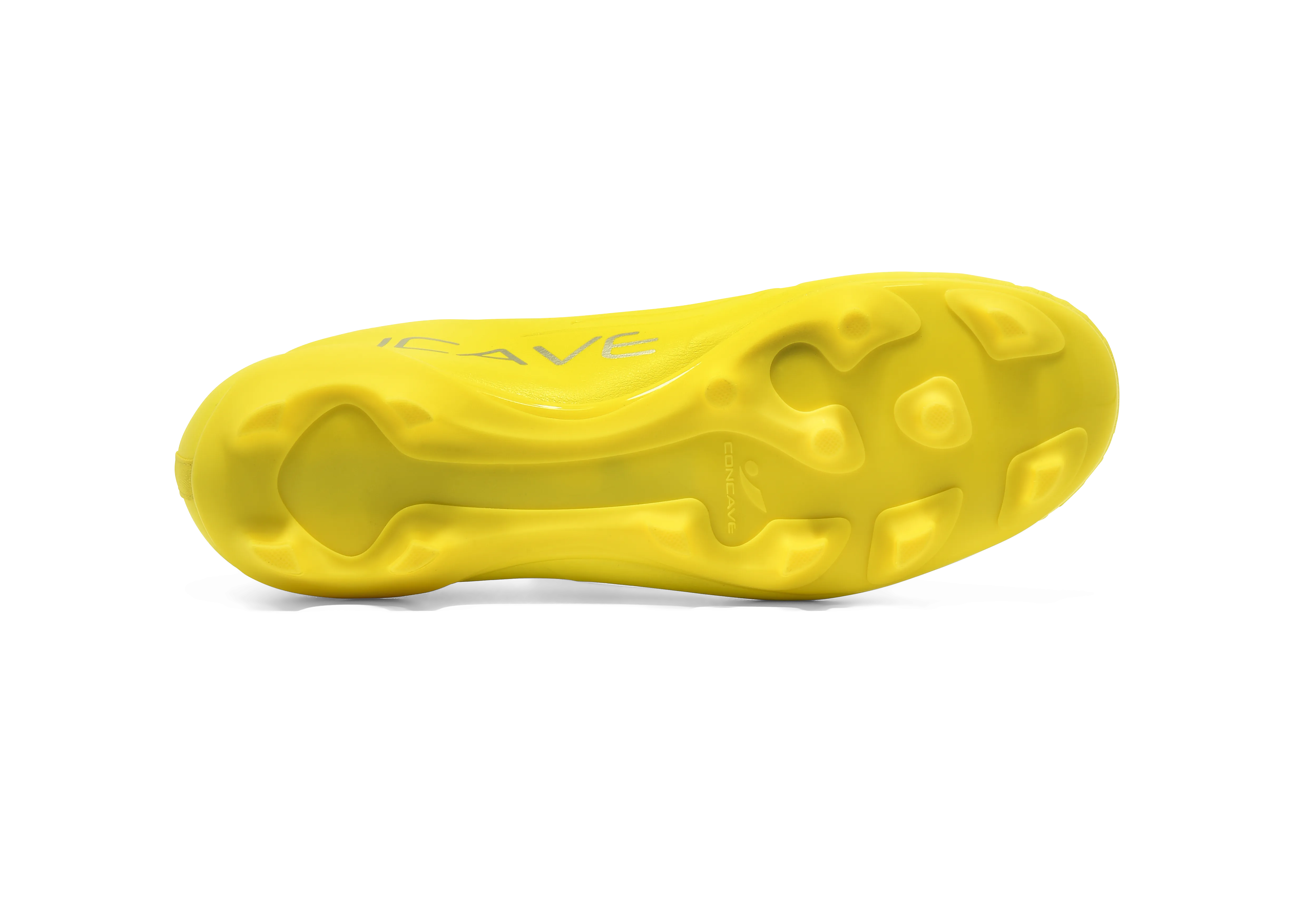 Concave Halo V2 Firm Ground Junior's Football Boots - Yellow/Black