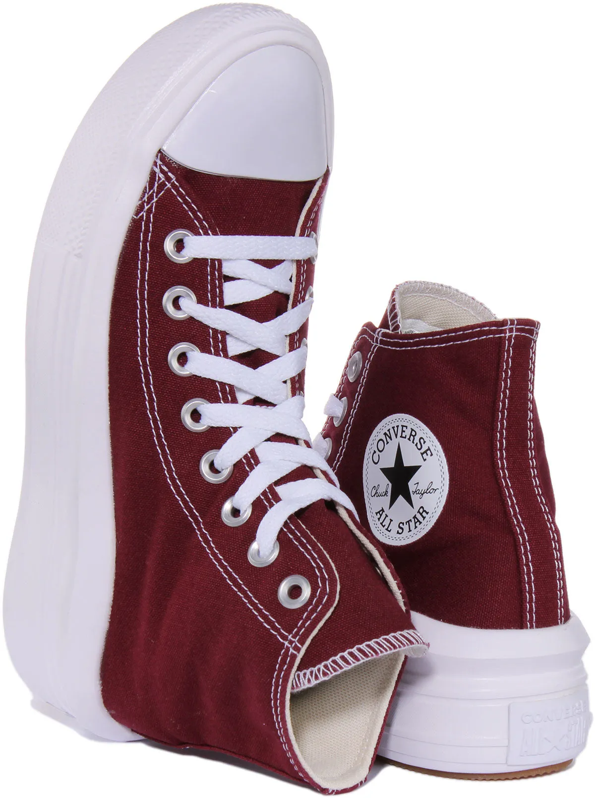 Converse All Star Move A02430C In Maroon