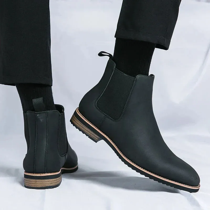Cosmo | Premium Leather Chelsea Boots
