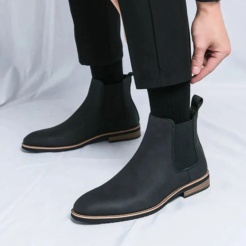 Cosmo | Premium Leather Chelsea Boots