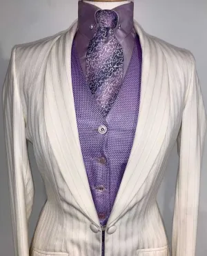 Cream Stripe Daycoat
