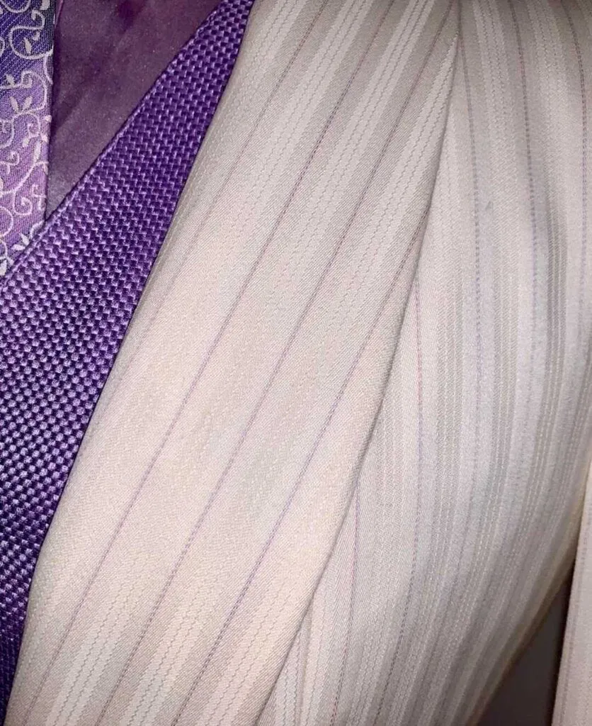 Cream Stripe Daycoat