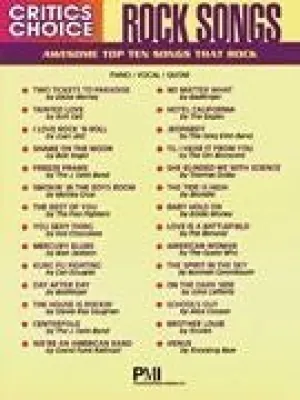 Critics Choice: Rock Songs