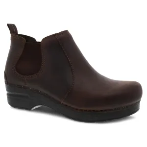 Dansko Frankie Antique Brown Oiled Boot Boot (Women's)