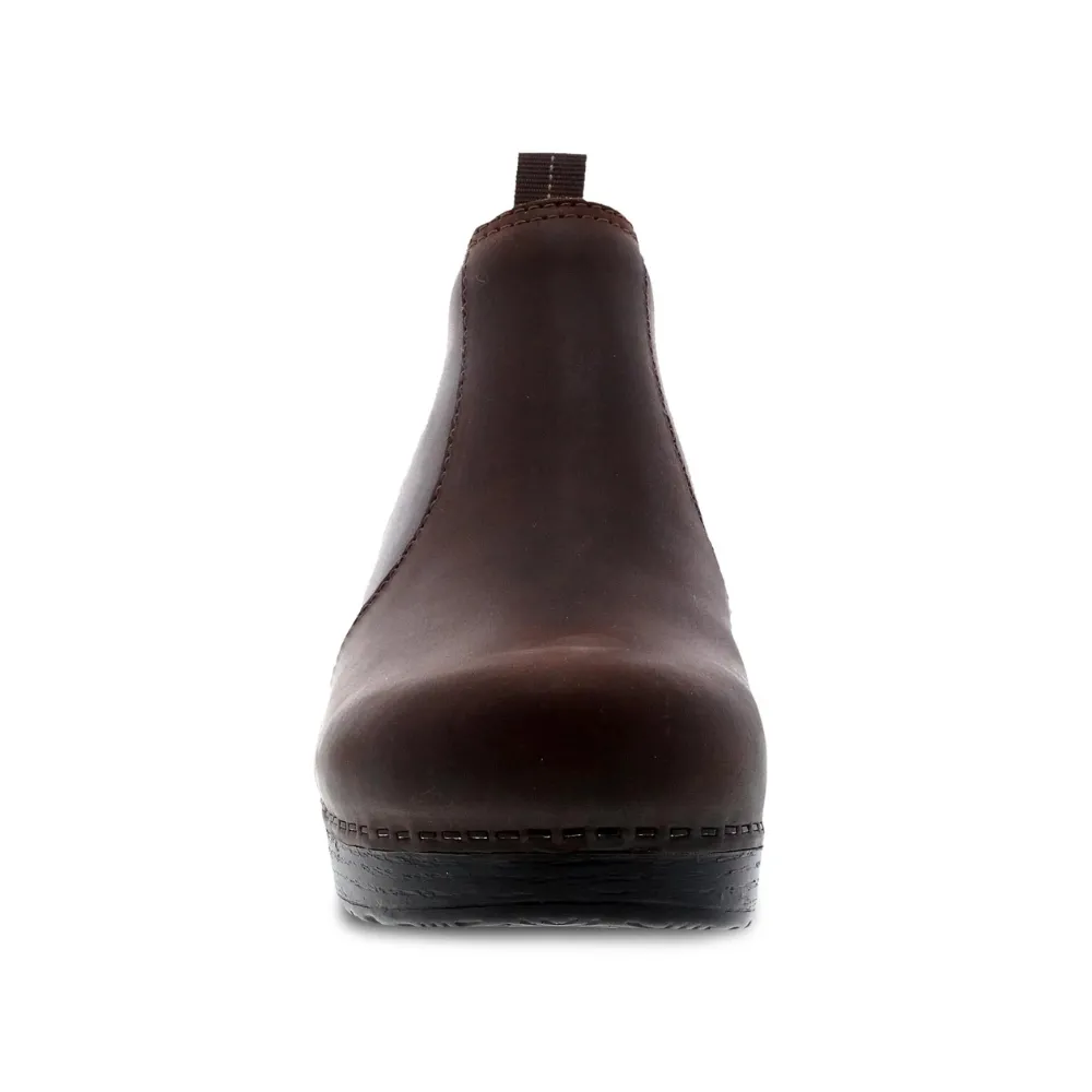 Dansko Frankie Antique Brown Oiled Boot Boot (Women's)