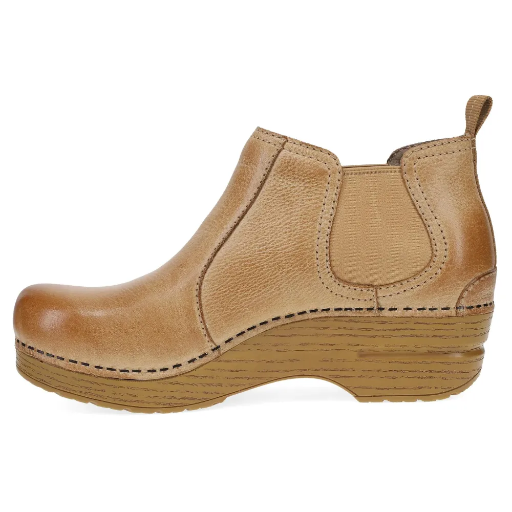 Dansko Frankie Honey Distressed Boot (Women's)
