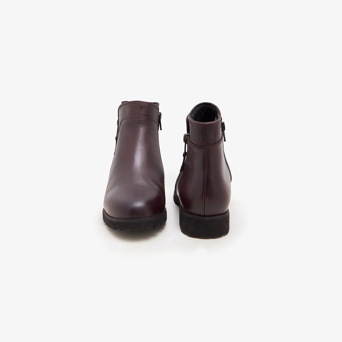 Dapper Leather Boots for Women