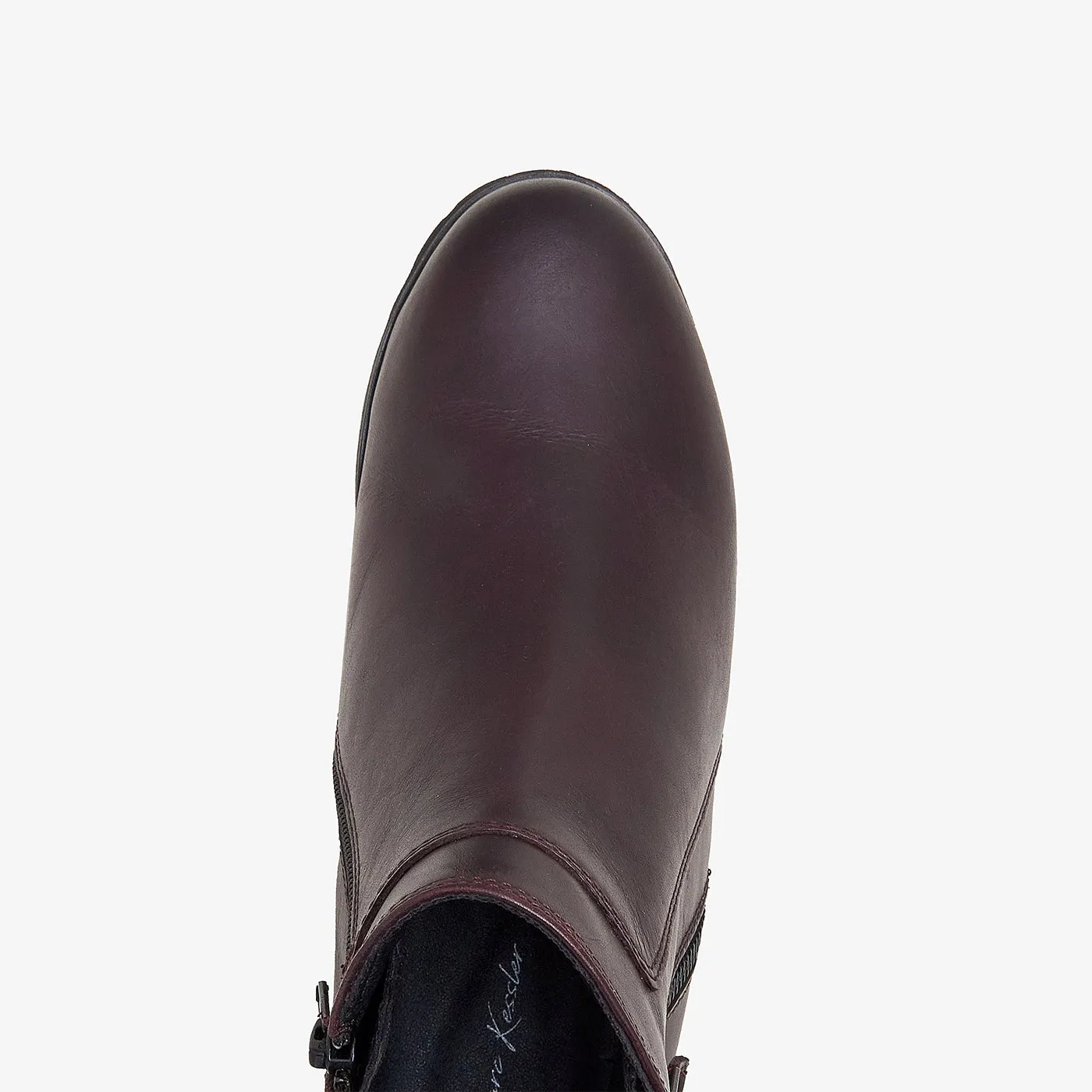 Dapper Leather Boots for Women