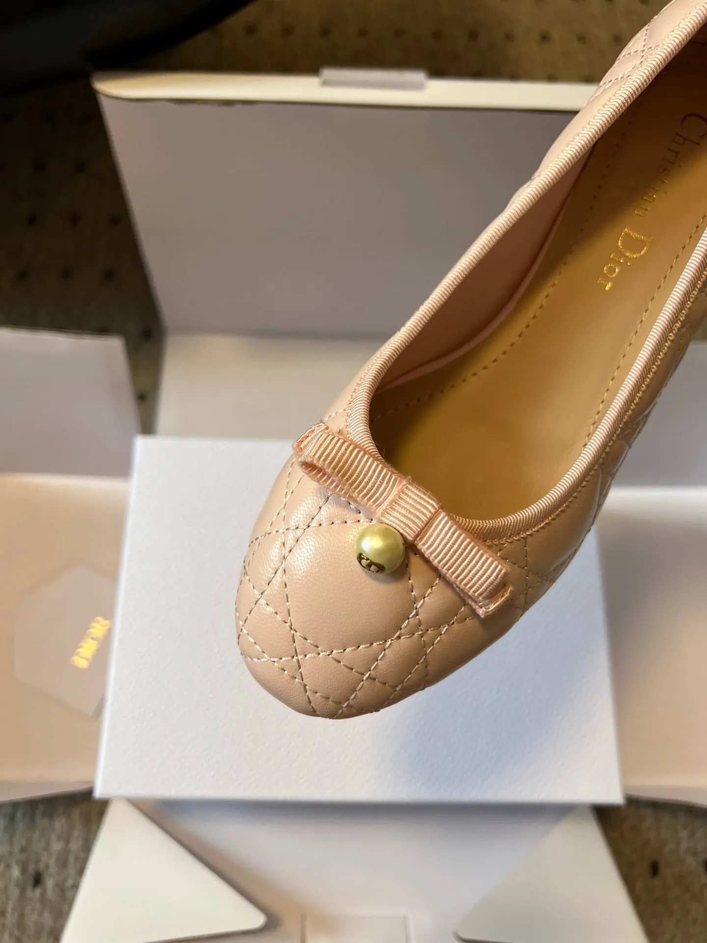 DO 2024 Early Spring Pearl Mary Jane Shoes