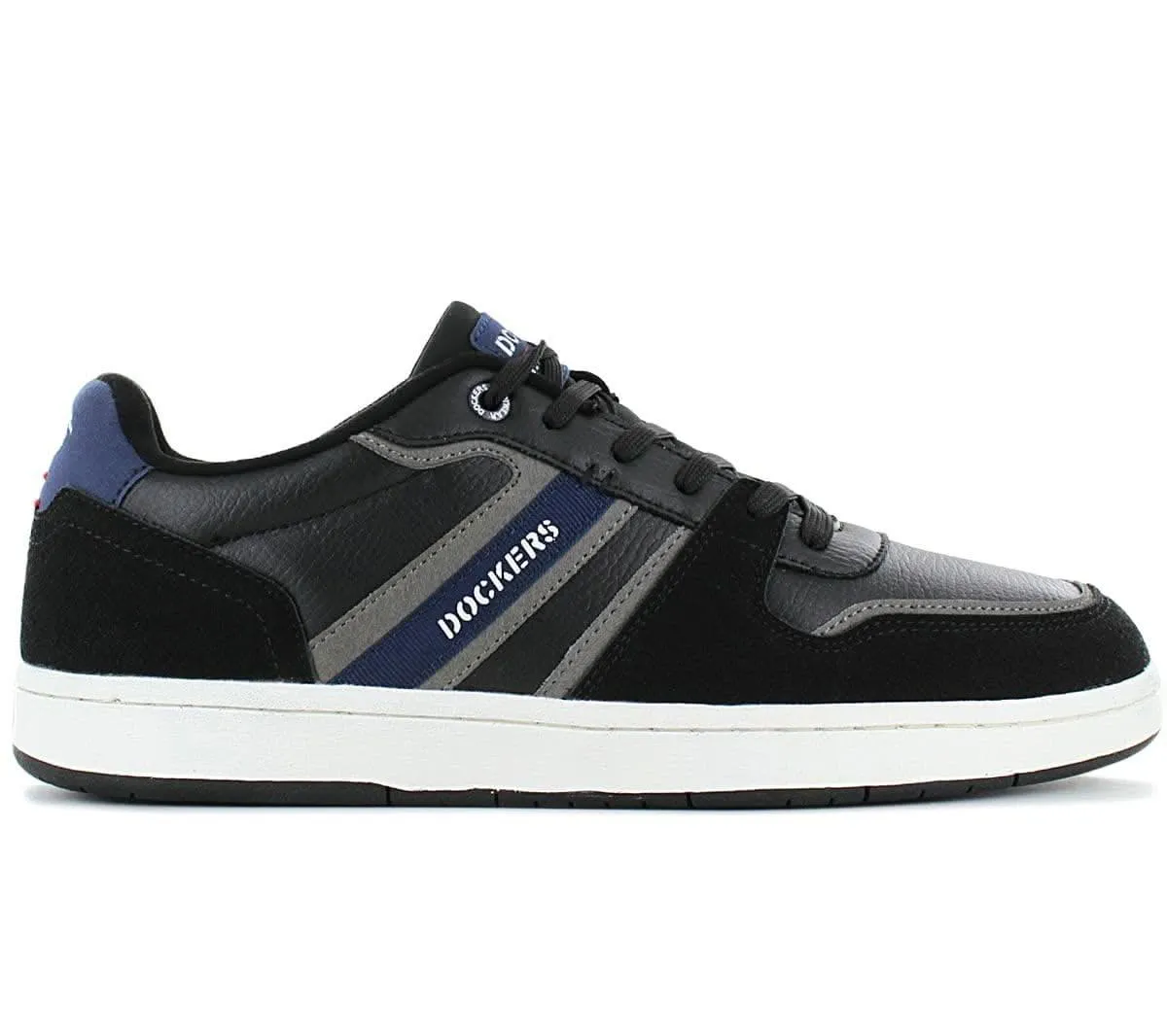 DOCKERS by Gerli 53BY002 - Herren Sneakers Schuhe Schwarz 642100