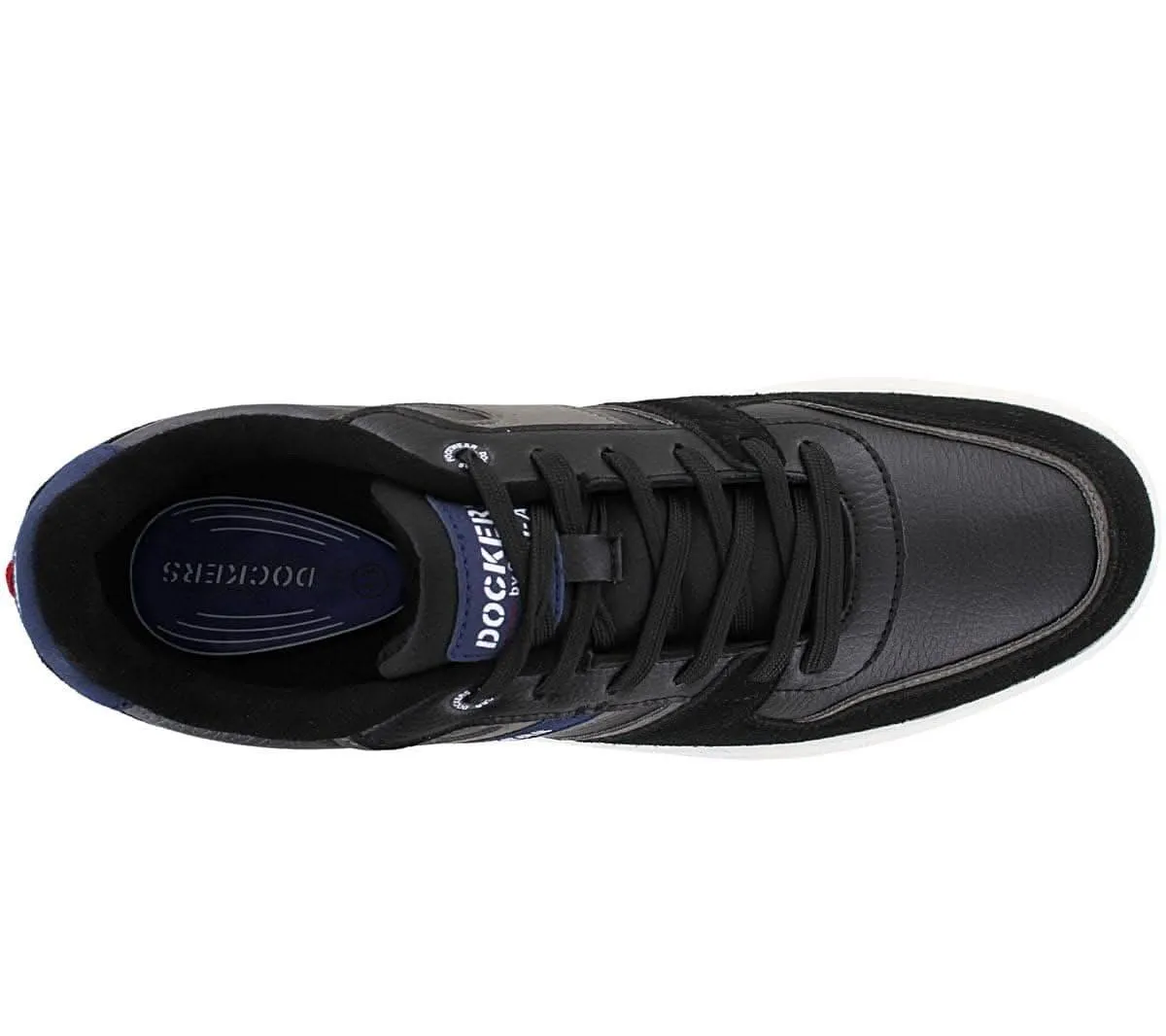 DOCKERS by Gerli 53BY002 - Herren Sneakers Schuhe Schwarz 642100