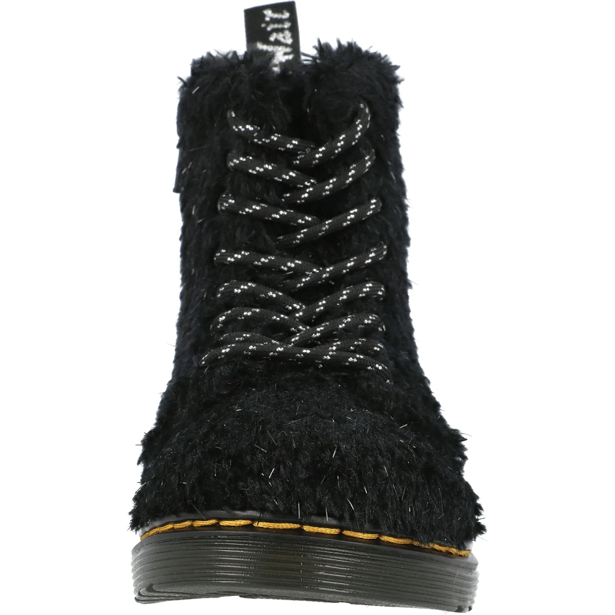Dr Martens 1460 Pascal Junior Black Tinsel Boots