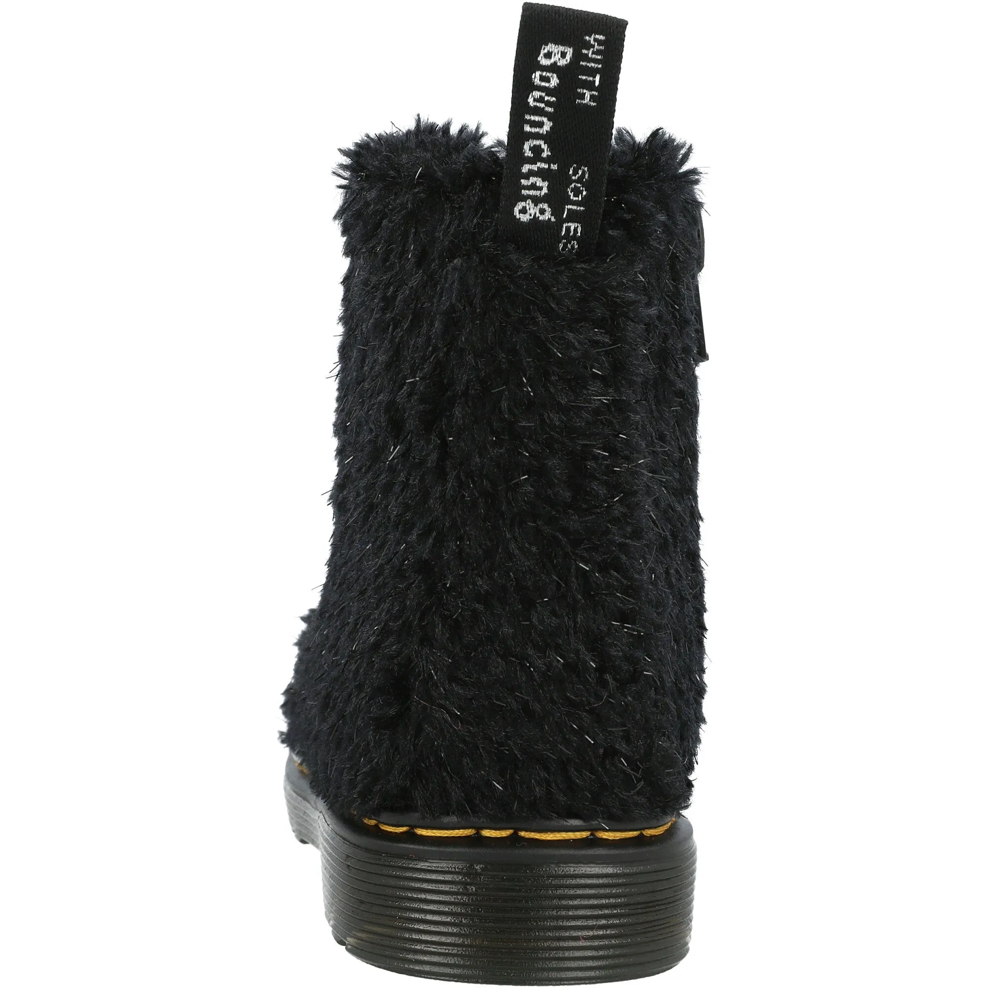 Dr Martens 1460 Pascal Junior Black Tinsel Boots