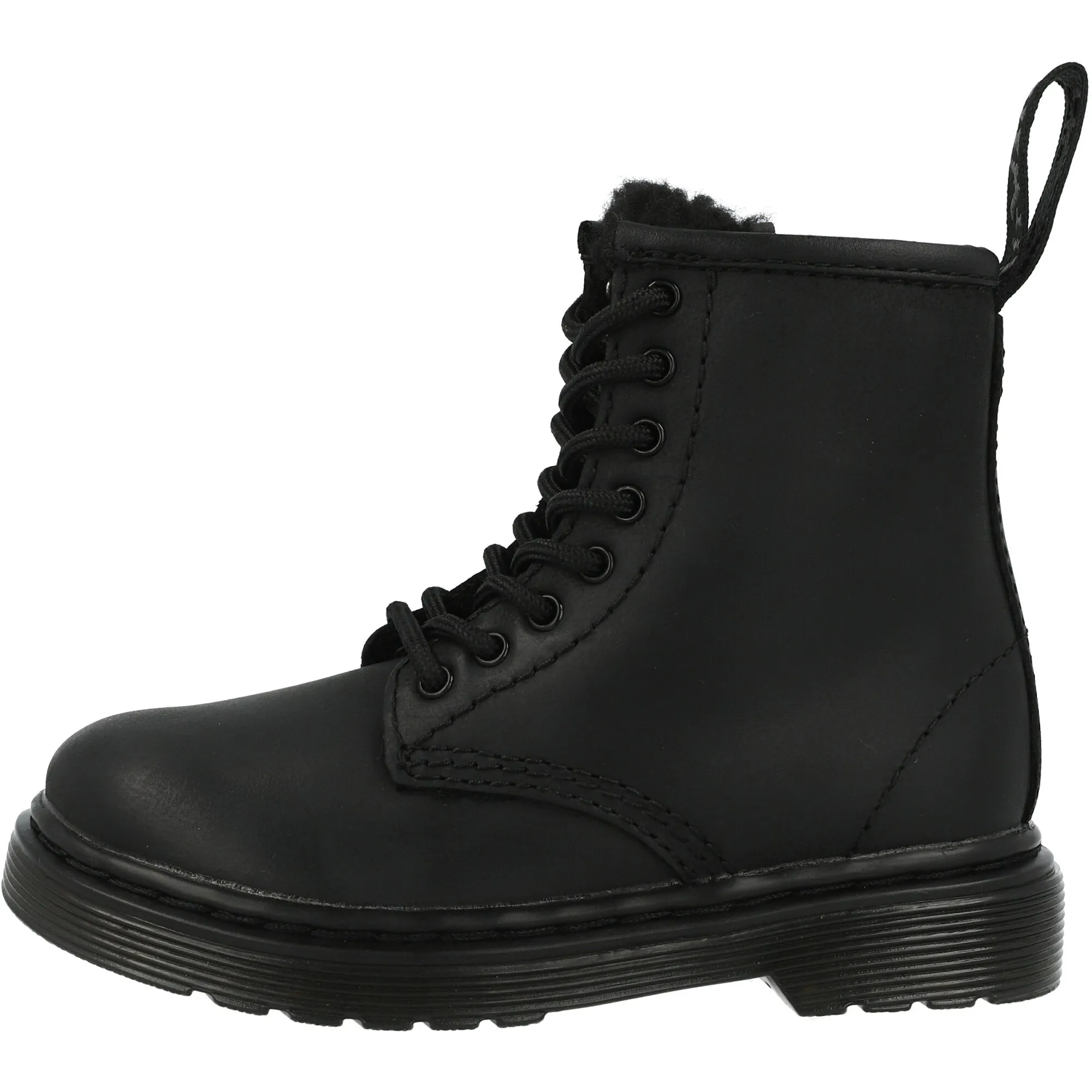 Dr Martens 1460 Serena Mono Black Kids Boots