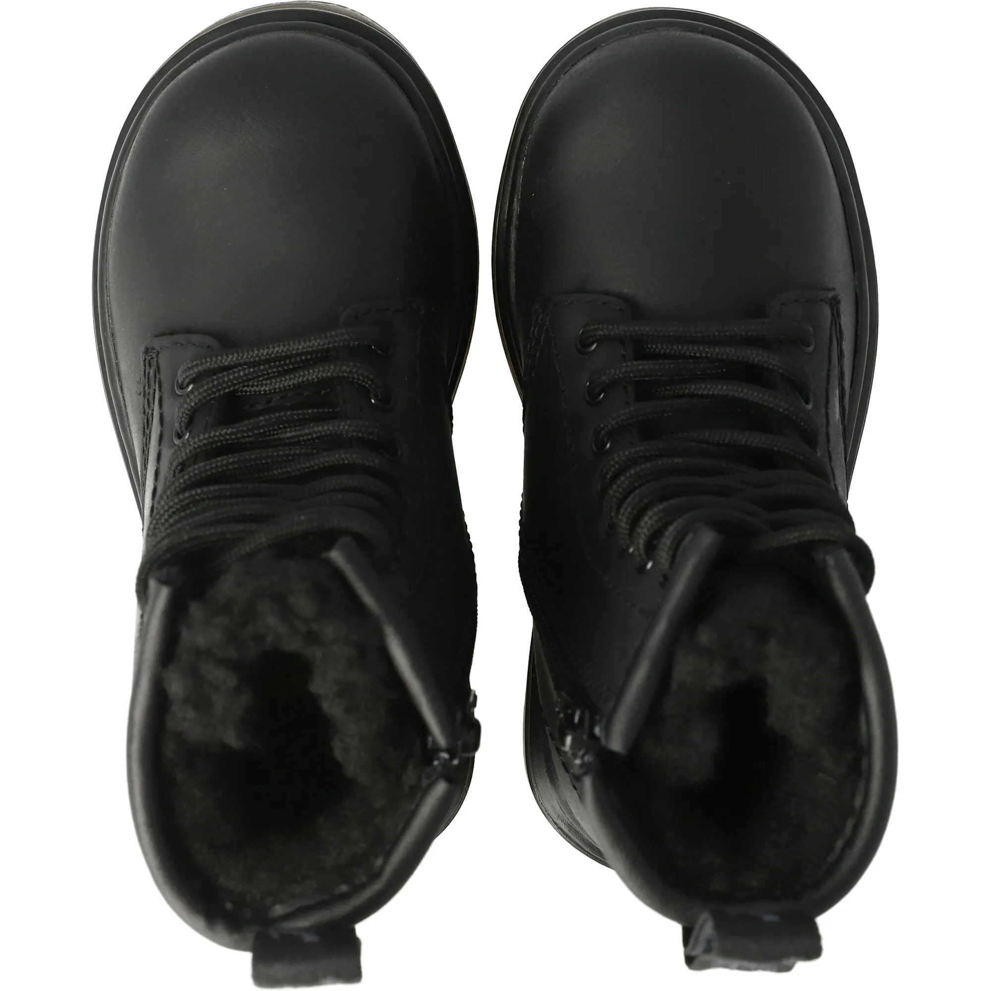 Dr Martens 1460 Serena Mono Black Kids Boots