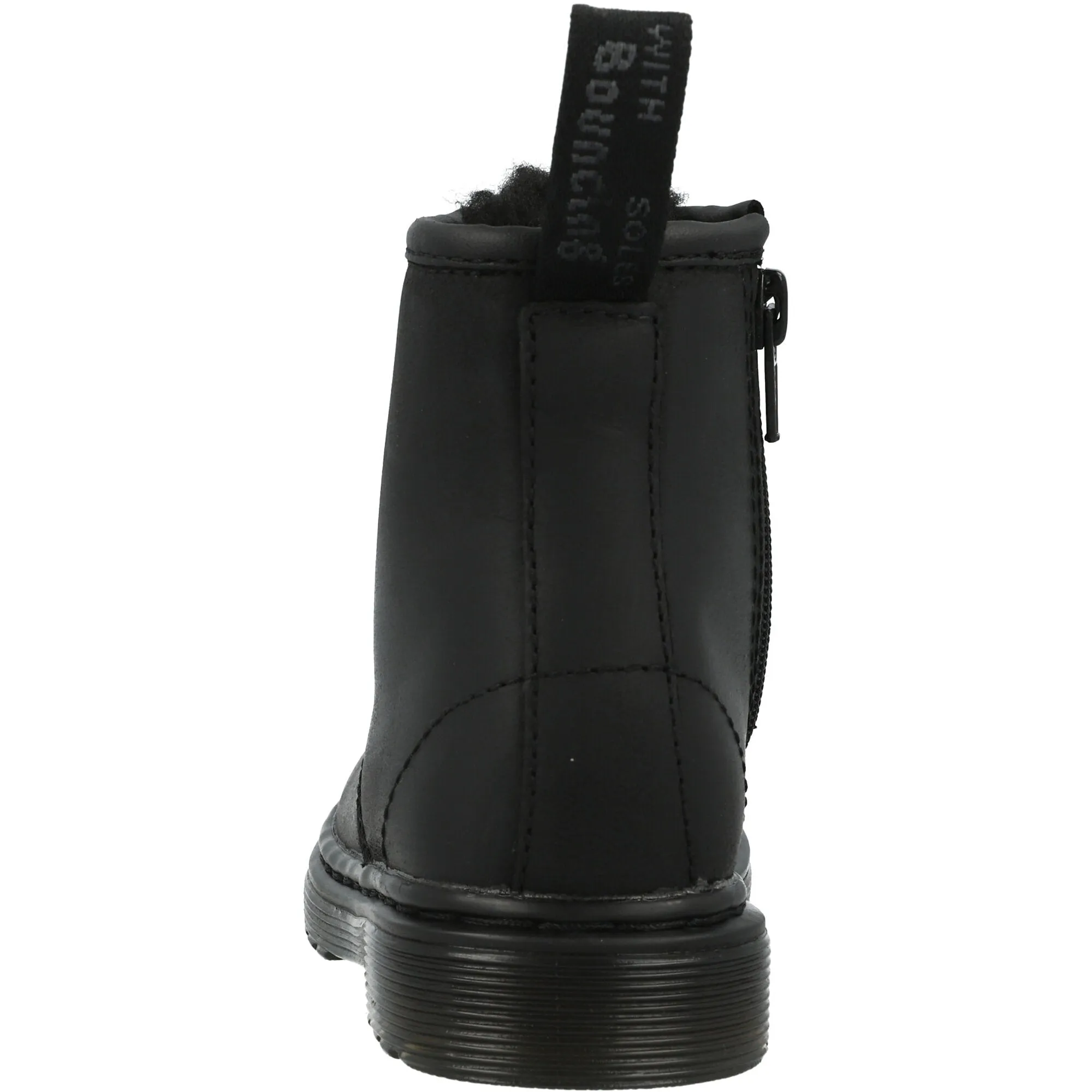 Dr Martens 1460 Serena Mono Black Kids Boots