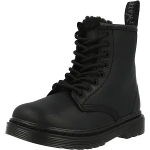 Dr Martens 1460 Serena Mono Black Kids Boots