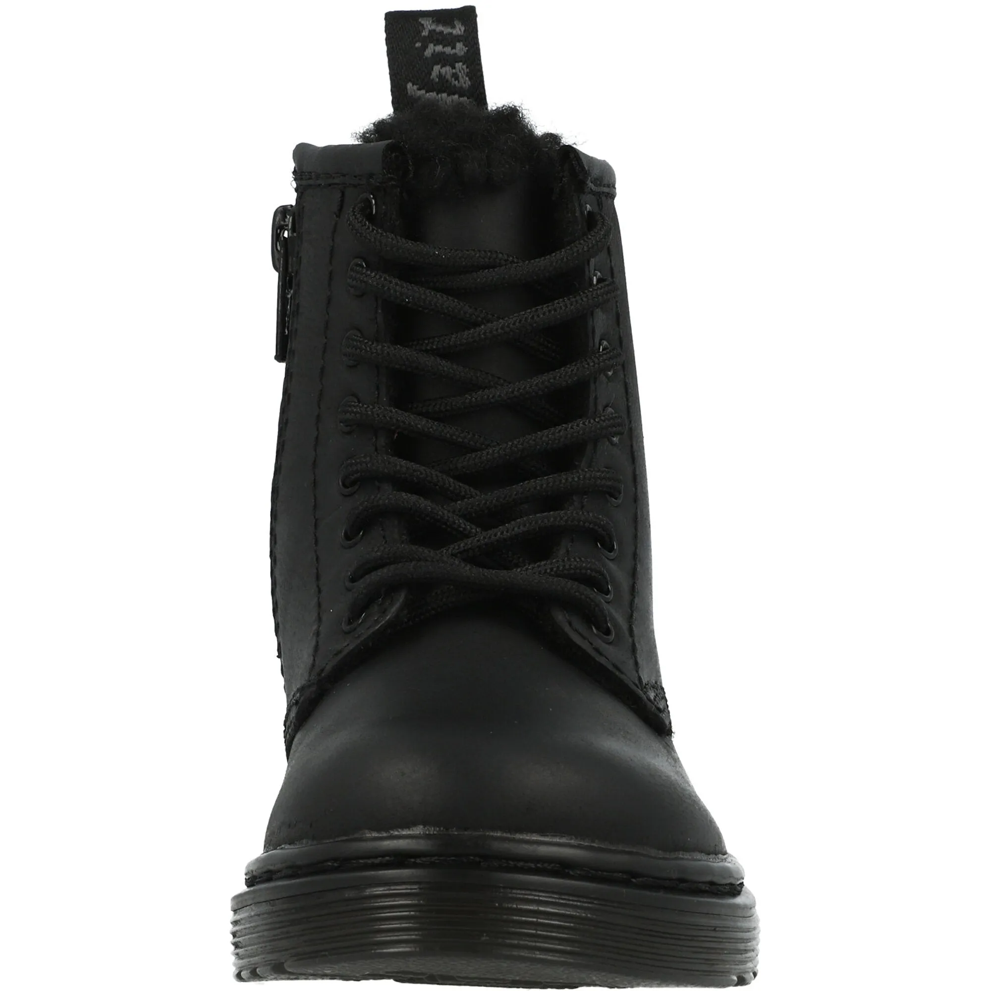 Dr Martens 1460 Serena Mono Black Kids Boots