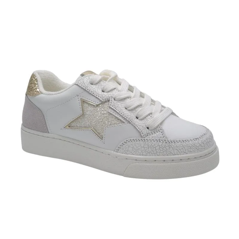 Drilleys Womens Golden Goose White Fashion Trainer - Fifty Eight