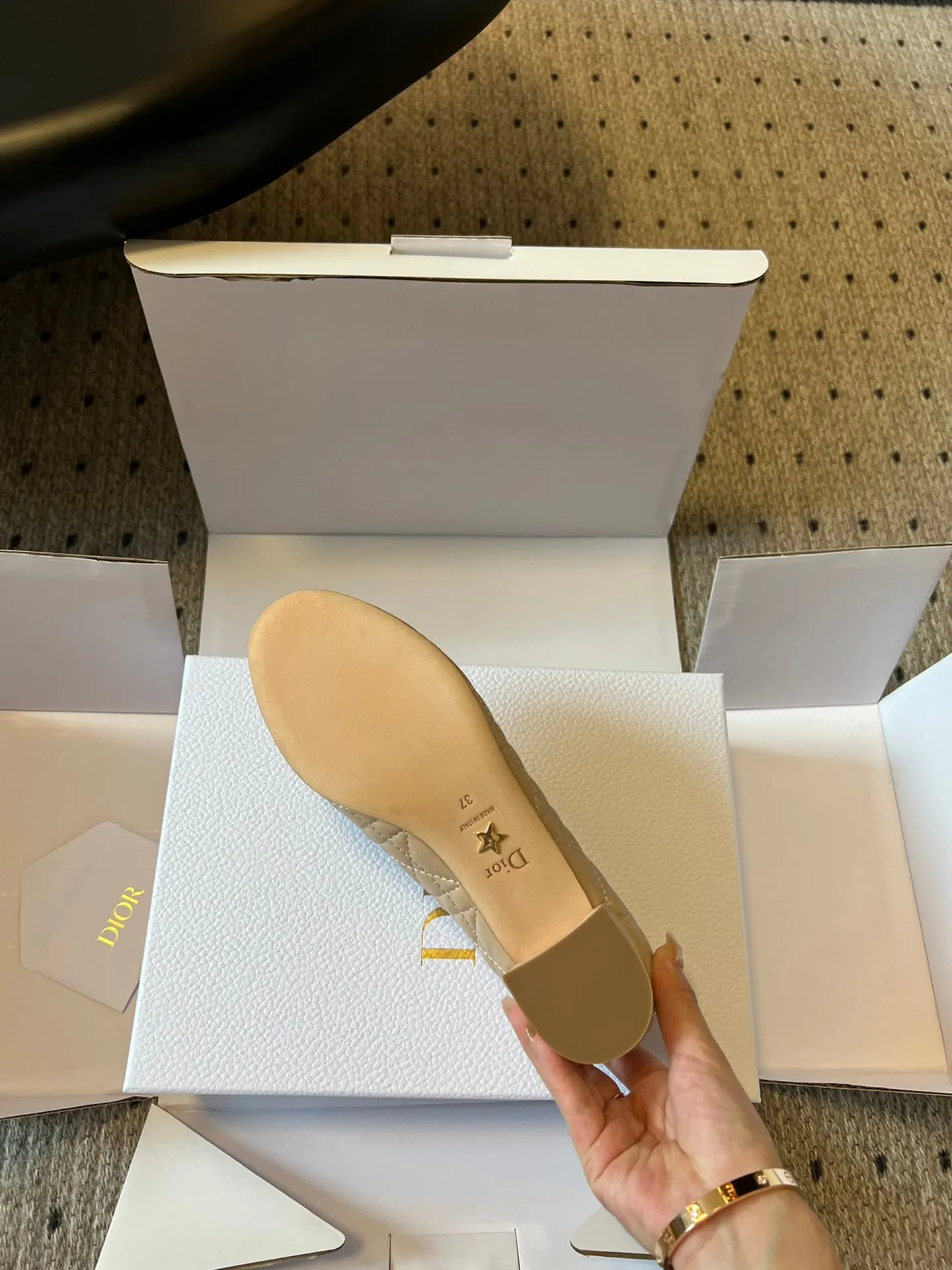 D's 2024 Early Spring Pearl Mary Jane Shoes