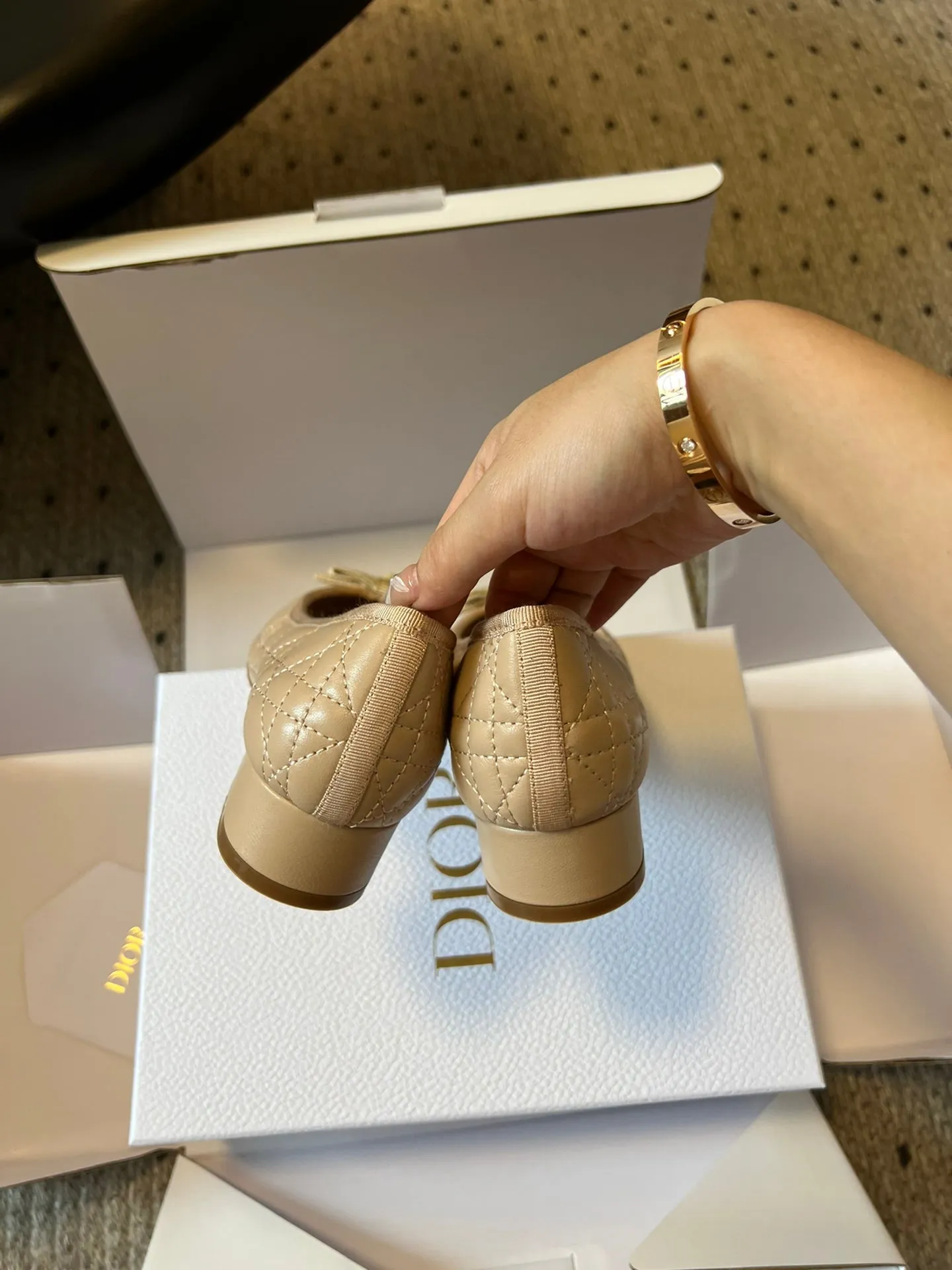 D's 2024 Early Spring Pearl Mary Jane Shoes