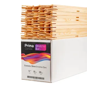 Economy 18mm Stretcher Bars - 12"