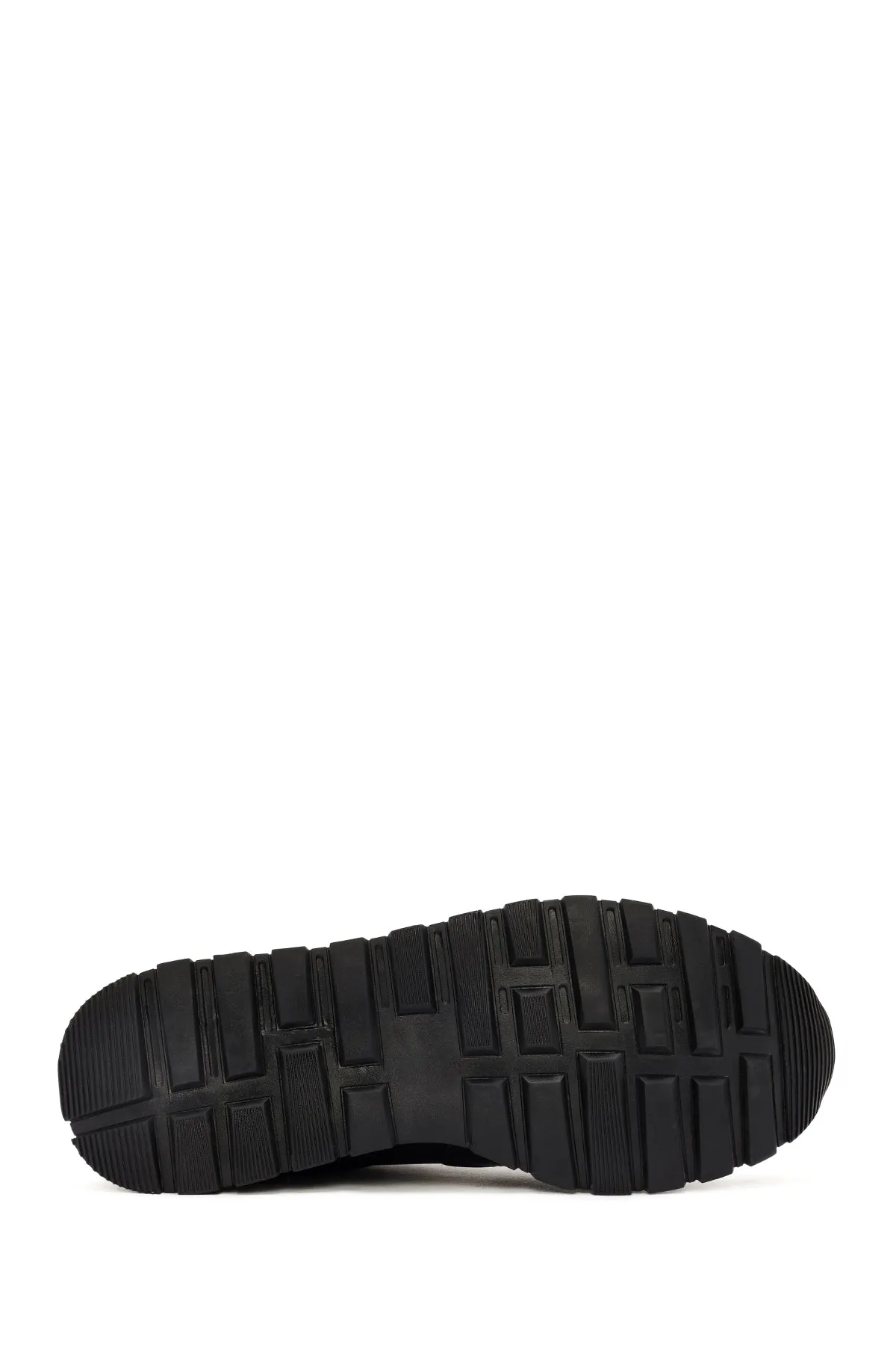 Erkek Lacivert Bağcıklı Deri Casual Sneaker