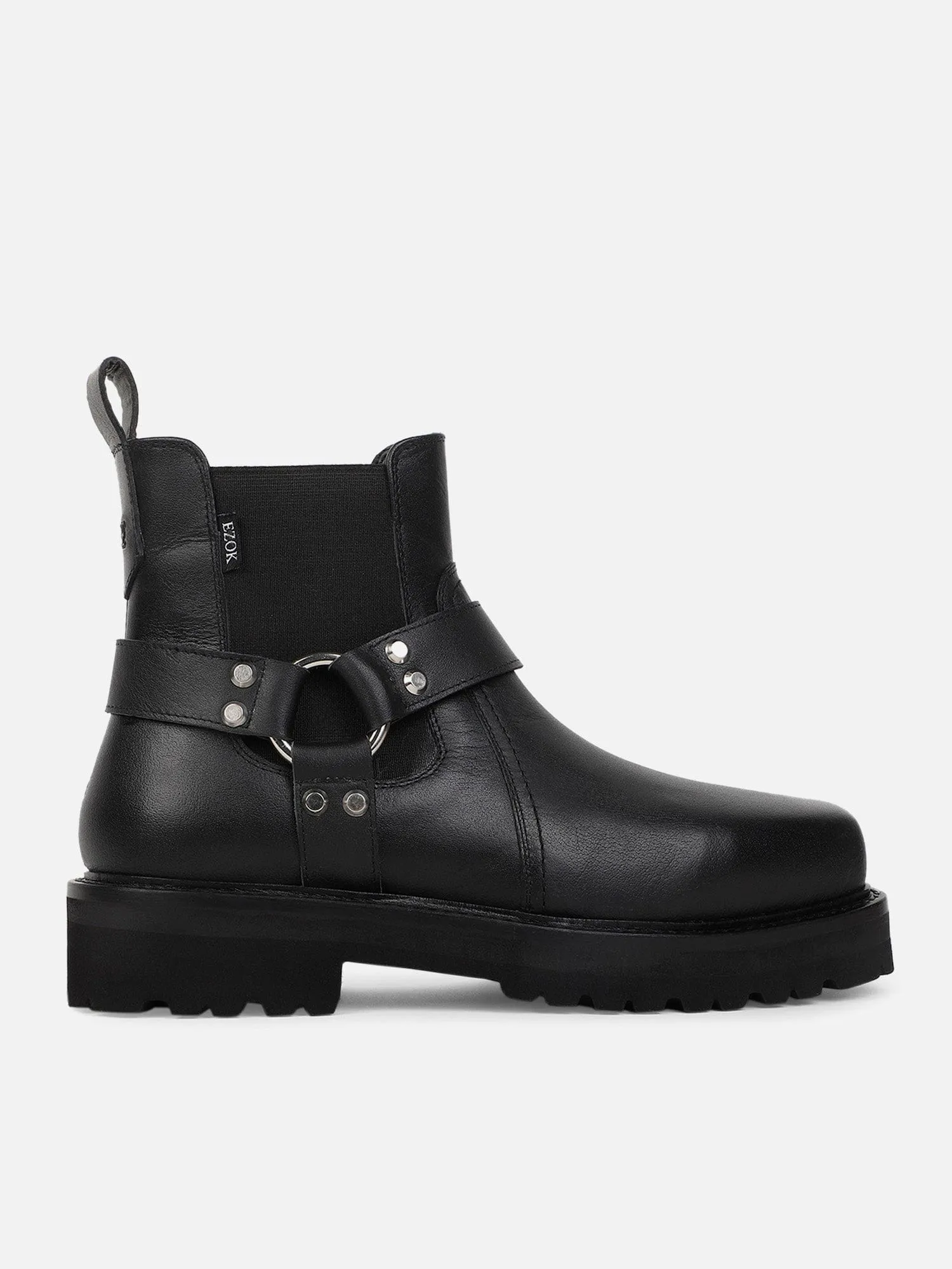 Ezok Men Leather Casual Boot