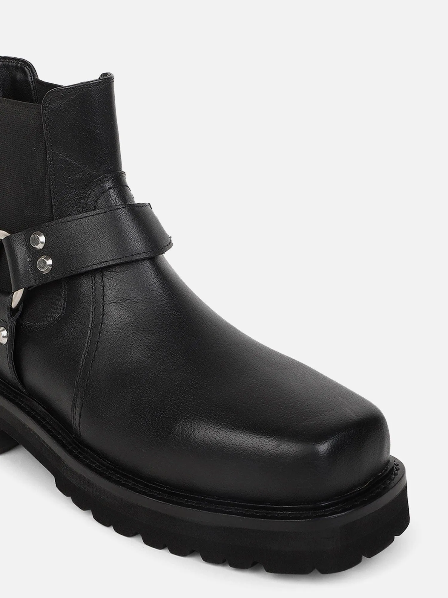 Ezok Men Leather Casual Boot