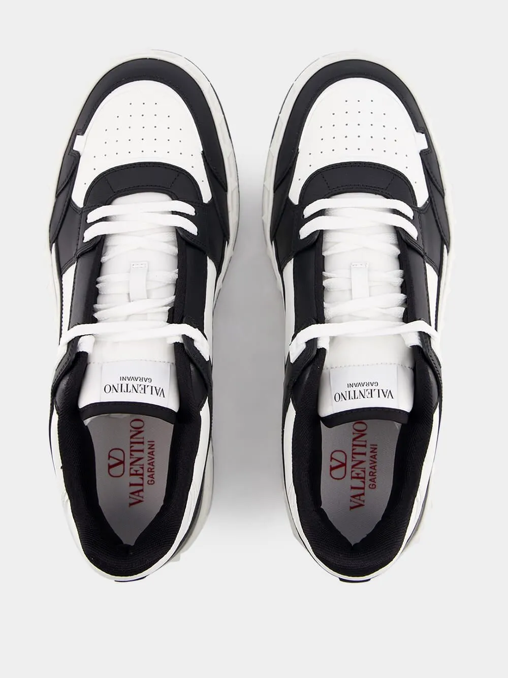 Freedots Low-Top Leather Sneakers