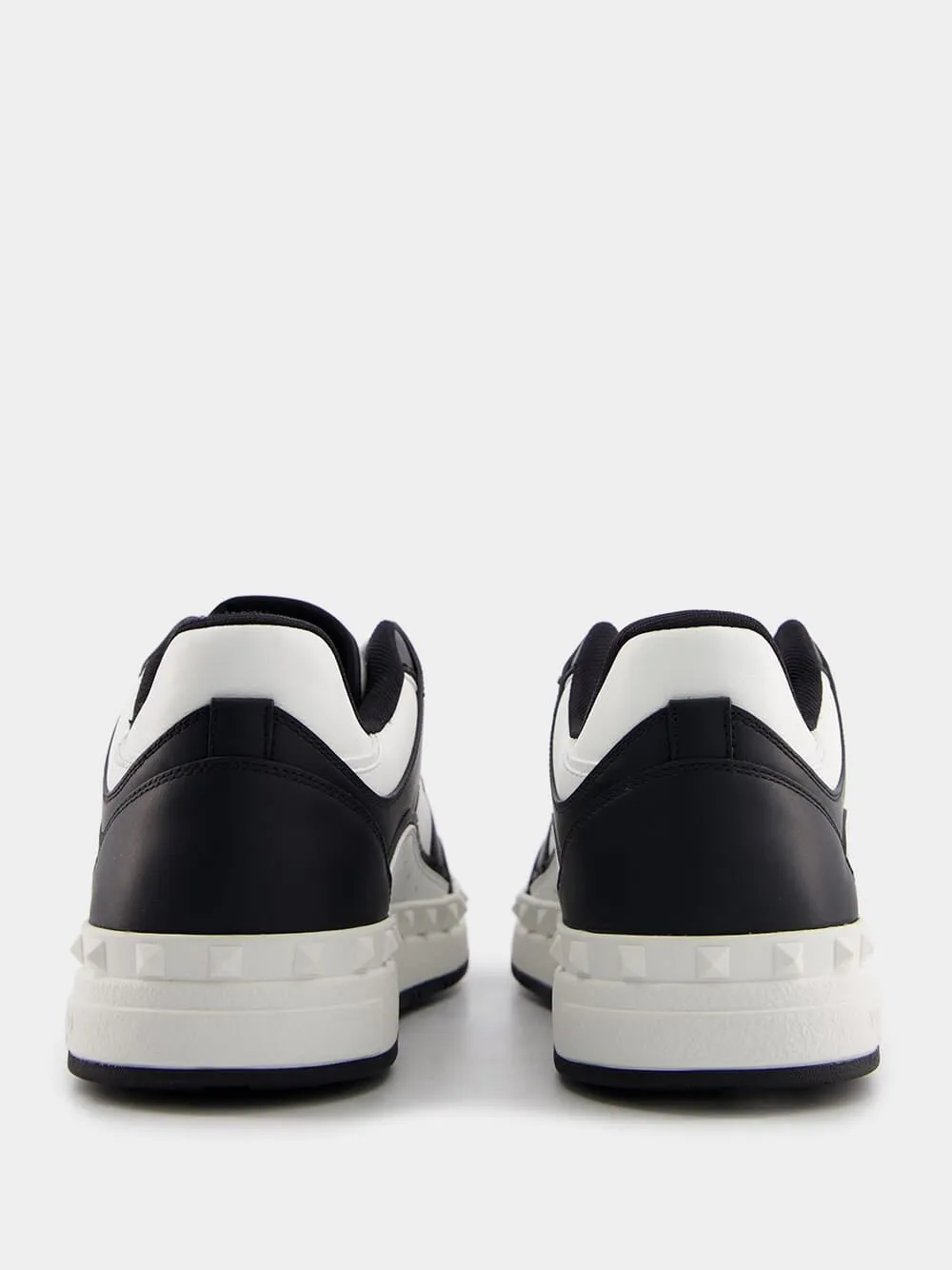 Freedots Low-Top Leather Sneakers