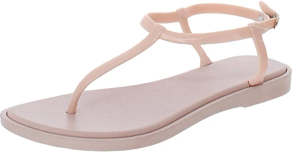 French Connection Womens Dallas Sandal Casual Flip-Flops Pink 8 Medium (B,M)