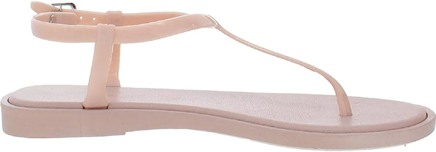 French Connection Womens Dallas Sandal Casual Flip-Flops Pink 8 Medium (B,M)