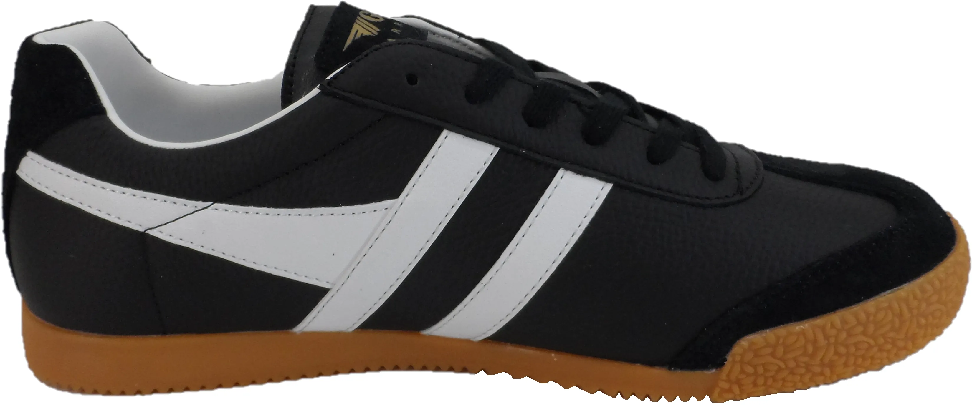 Gola Classics Black and White Harrier Trainers