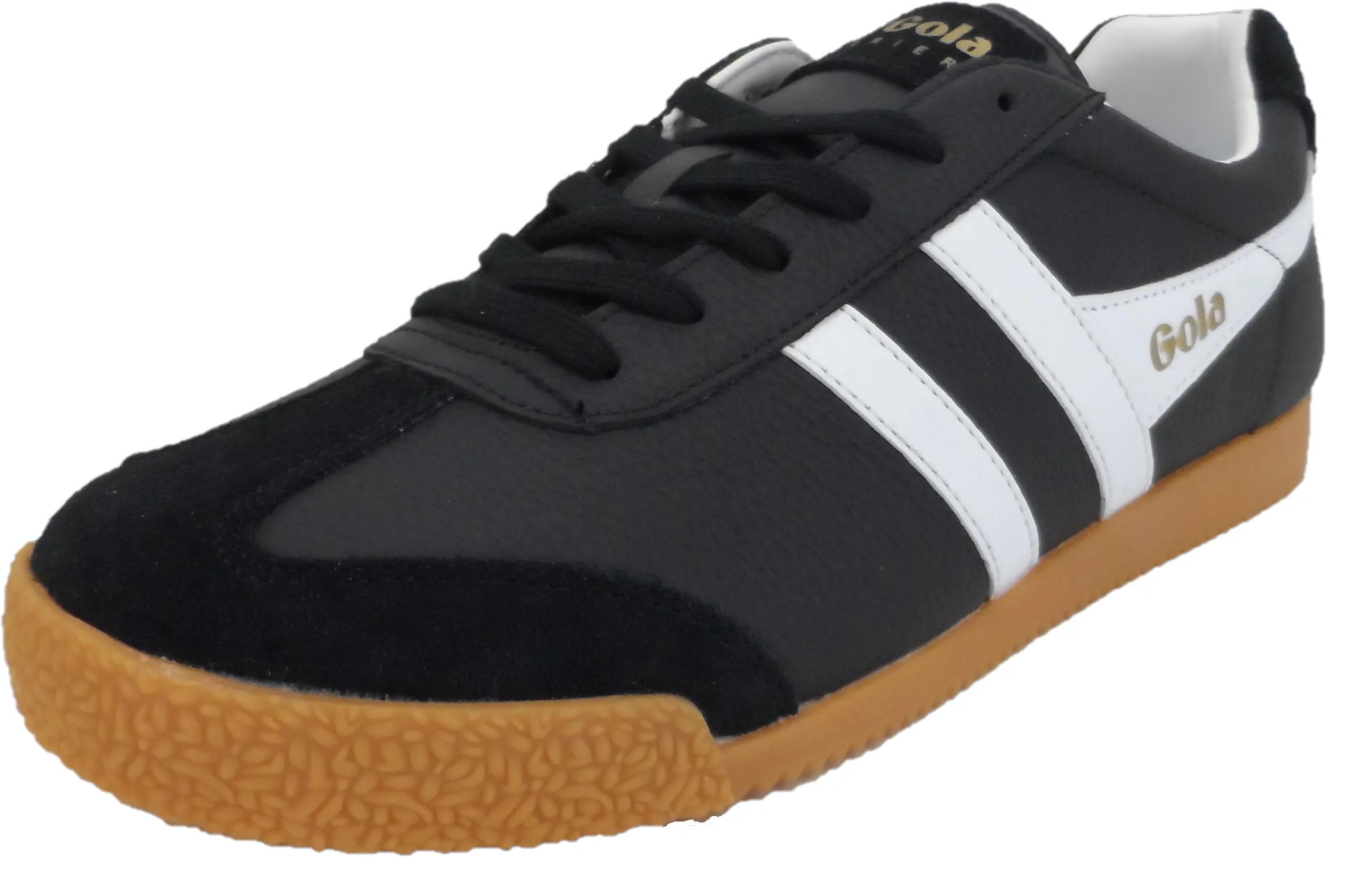 Gola Classics Black and White Harrier Trainers