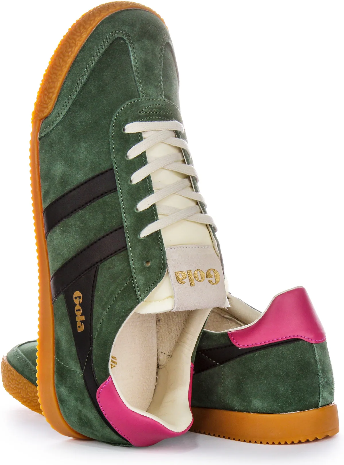 Gola Classics Elan In Green Black For Women
