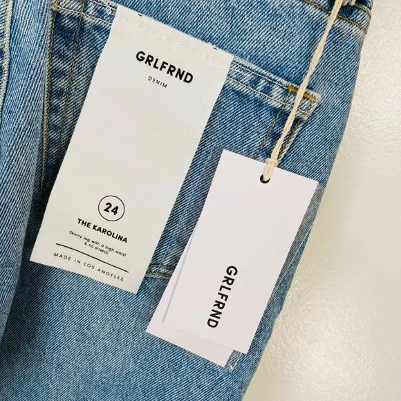 GRLFRND HIGH-RISE SKINNY JEANS
