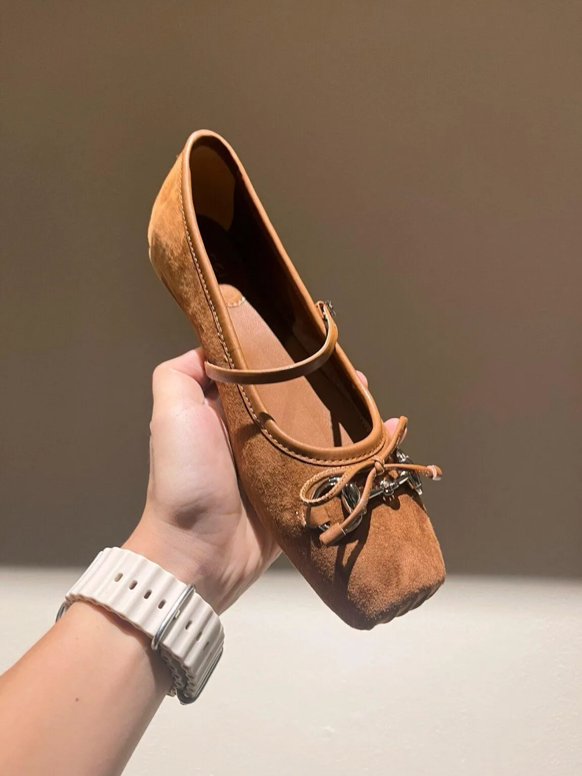 Gucci S24 Horsebit Ballet Shoes